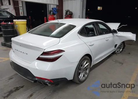 2022 Genesis G70 2.0T Rwd из США, поврежденный, VIN KMTG34TA7NU096941